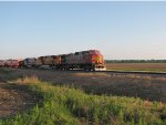 BNSF 706 heads north with the local.